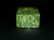 Gemstone Box Green Snowflake Serpentine