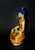 Rock Crystal Gilt Bronze Buddha