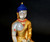 Rock Crystal Gilt Bronze Buddha