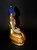 Rock Crystal Gilt Bronze Buddha