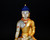 Rock Crystal Gilt Bronze Buddha