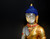 Rock Crystal Gilt Bronze Buddha