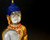 Rock Crystal Gilt Bronze Buddha