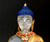 Rock Crystal Gilt Bronze Buddha