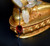 Rock Crystal Gilt Bronze Buddha