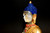 Rock Crystal Gilt Bronze Buddha