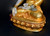 Rock Crystal Gilt Bronze Buddha