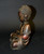 Bronze Baby Buddha Gilt Cold Painted