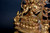 Gilt Bronze Tibetan Buddha Under Bodhi Tree