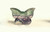 Pair Fluorite Buttefly Dishes