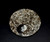 Pair Ammonite Plates 4.5" Brown