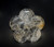 Clear Rock Crystal Peach Blossom Plate