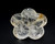 Clear Rock Crystal Peach Blossom Plate