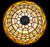 Antique Tiffany Glass Shade 13.5"