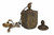 Antique Indian Copper Filigree Lantern Pendant Light