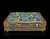 Antique Enamel Copper  Box