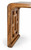 Elmwood Scroll Table Bench Open Light