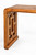 Elmwood Scroll Table Bench Open Light