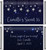 Starry Night Silver Sweet 16 Candy Wrappers and Assembled Kit Kat Bars