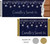 Starry Night Silver or Gold Sweet 16 Candy Wrappers and Assembled Hershey's or Kit Kat Bars