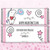 Pink Doodle Unicorn Valentine's Day Candy Wrappers and Assembled Hershey's or Kit Kat Bars
