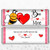 Bee Mine Valentine! Candy Wrappers and Assembled Hershey's or Kit Kat Bars