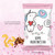 Pink Doodle Unicorn Valentine's Day Custom Personalized Chip Bags