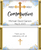 Blue Watercolor First Holy Communion Hershey's or Kit Kat Bars