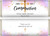 Pink Watercolor First Communion Chocolate Bars & Wrappers