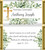 Boho Greenary Foliage Watercolor First Holy Communion Kit Kat Candy Bars and wrappers
