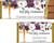 Purple Flowers First Holy Communion Chocolate Bars and Wrappers