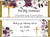 Purple Lavender Flowers  First Holy Communion Hershey Candy Bars and wrappers