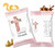 Pink Cross First Holy Communion Custom Personalized Chip Bags