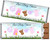 Pink Clothesline Girl's Baby Shower Chocolate Bars and Candy Wrappers