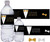 Tuxedo Silver or Gold Bar Mitzvah Water Labels. Personalized, custsom stickers.