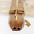 Blue Star Native American Style Drone Flute made from  Cedar Sapele - Key Gm (BSF094-130)