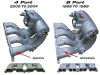 Toyota 3RZ-FE 3RZ 2RZ 8 or 4 Port Manifold