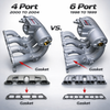 Toyota 3RZ-FE Intake Manifold Comparison:
4 Port vs 6 Port