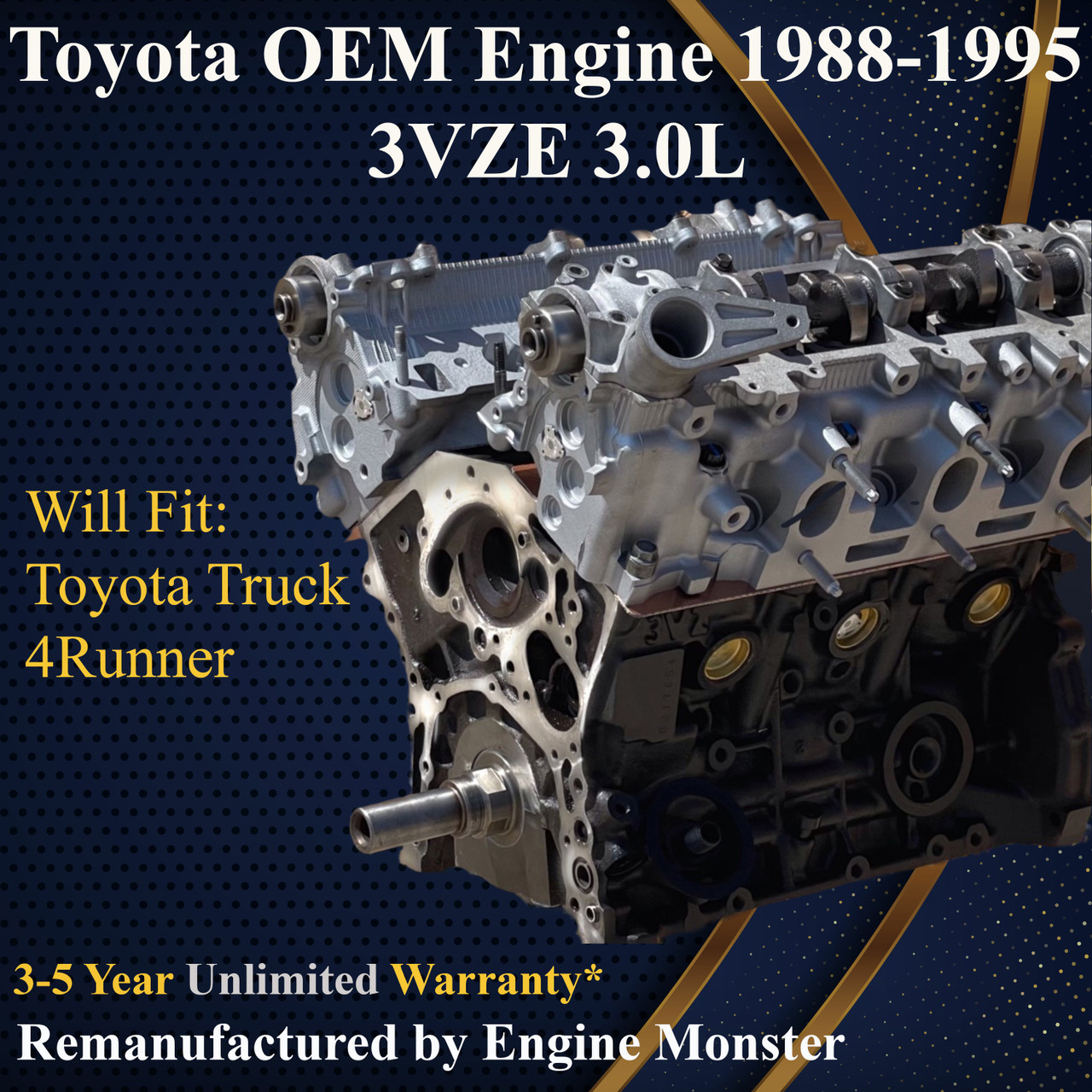 Toyota V6 Engine 3.0L 3vze