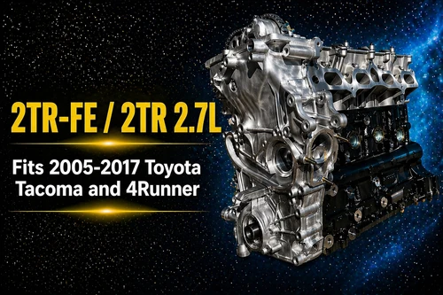 Toyota 2TR-FE 2.7L Engine Long Block (2005–2017 Tacoma & 4Runner)