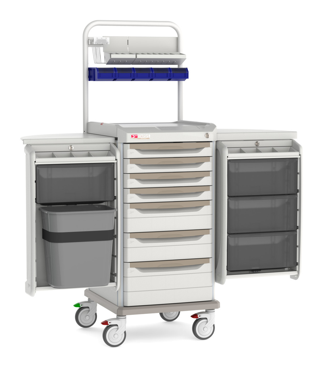 OESD データー200マルチフォーマット＋ロラライハリス106セットUSB Metro SXRSDCMED Starsys Decentralized Medication Cart - Metro