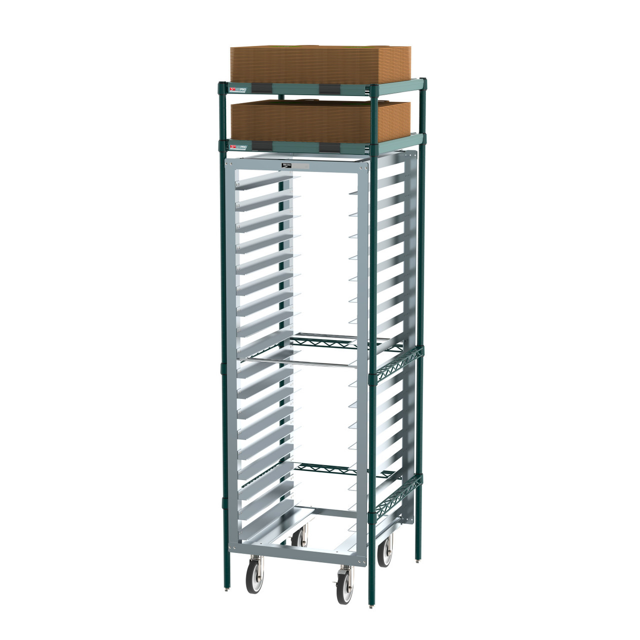 Metro Super Erecta Pro Overhead Storage 2-Shelf Docking Stations
