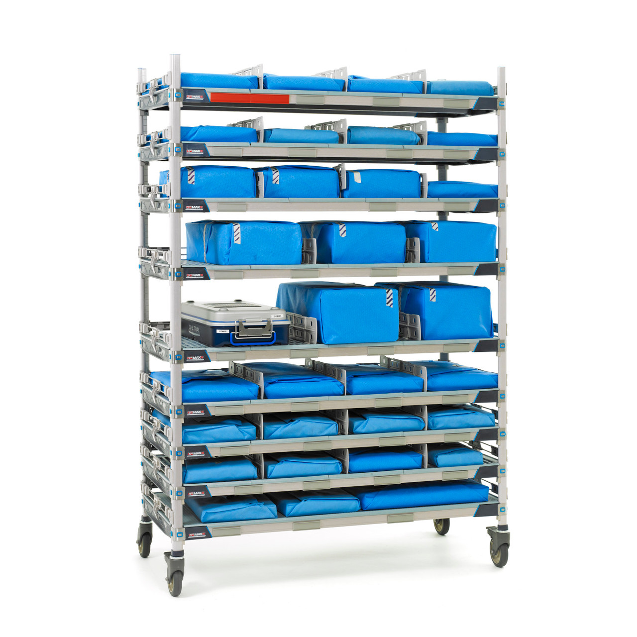 MetroMax i 9-Shelf Sterile Processing Plastic Industrial Mobile