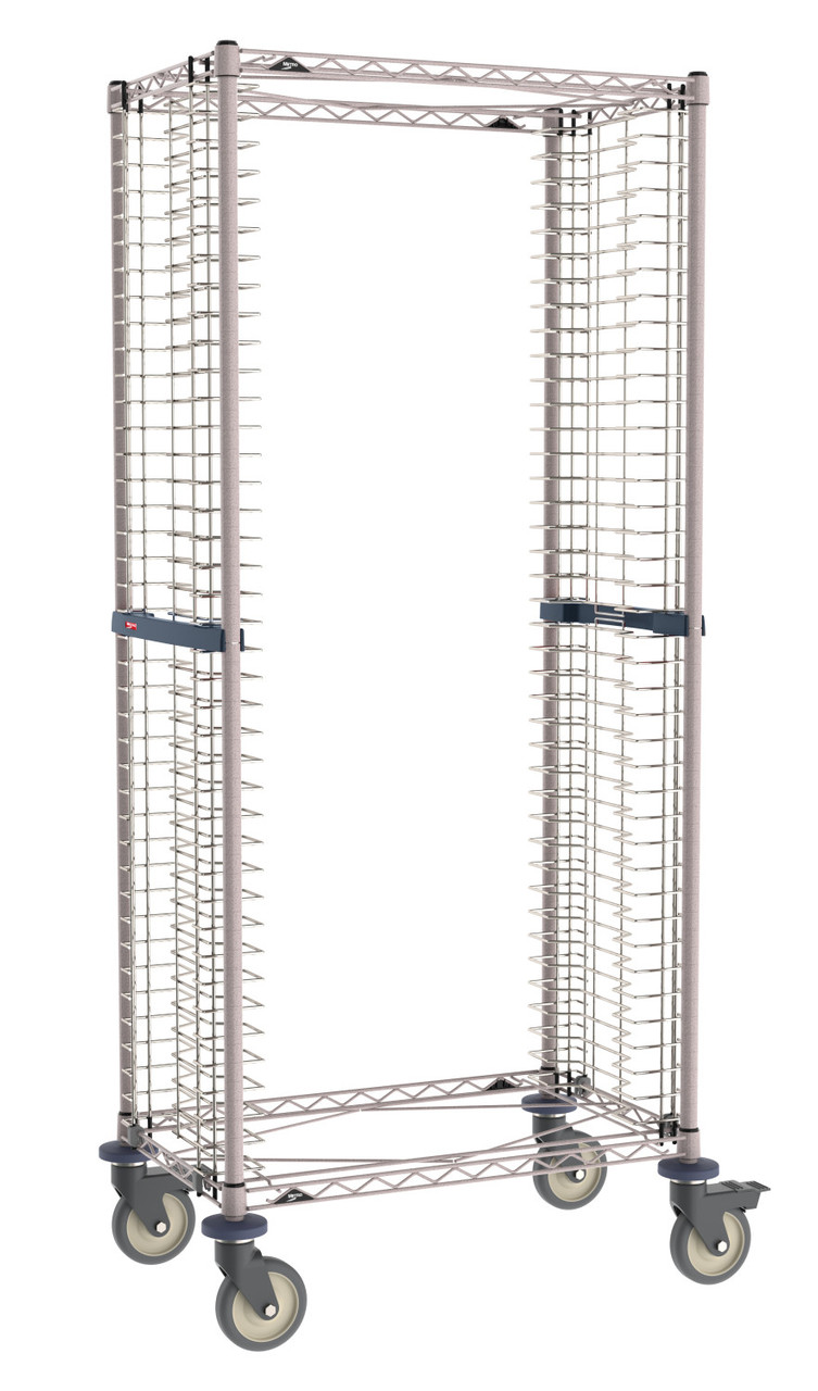 Mobile Bun Pan Racks With Rounded Top, Side Load - John Boos & Co