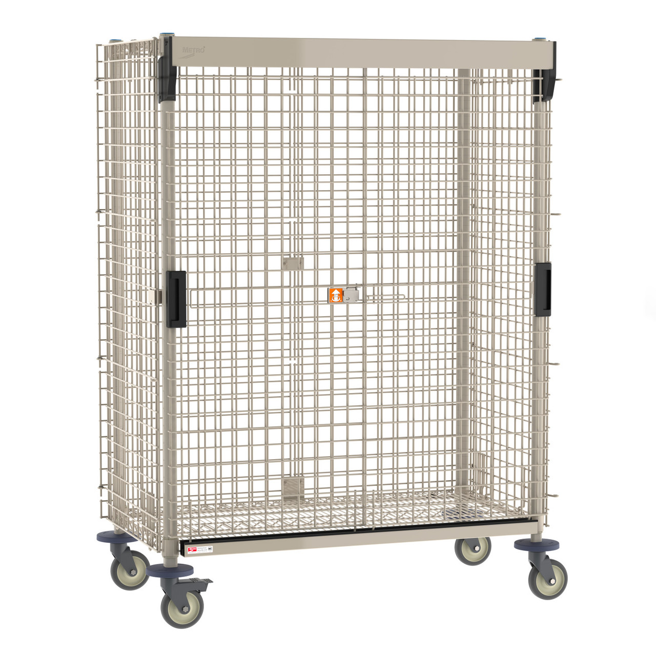 Metro MetroMax Mobile Security Shelving Unit with SlideSecure