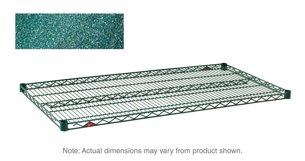 Metro SE-217263K4-S-4 Super Erecta 4-Shelf Industrial Wire Shelving Starter Unit, Metroseal Gray Epoxy, 21 x 72 x 63