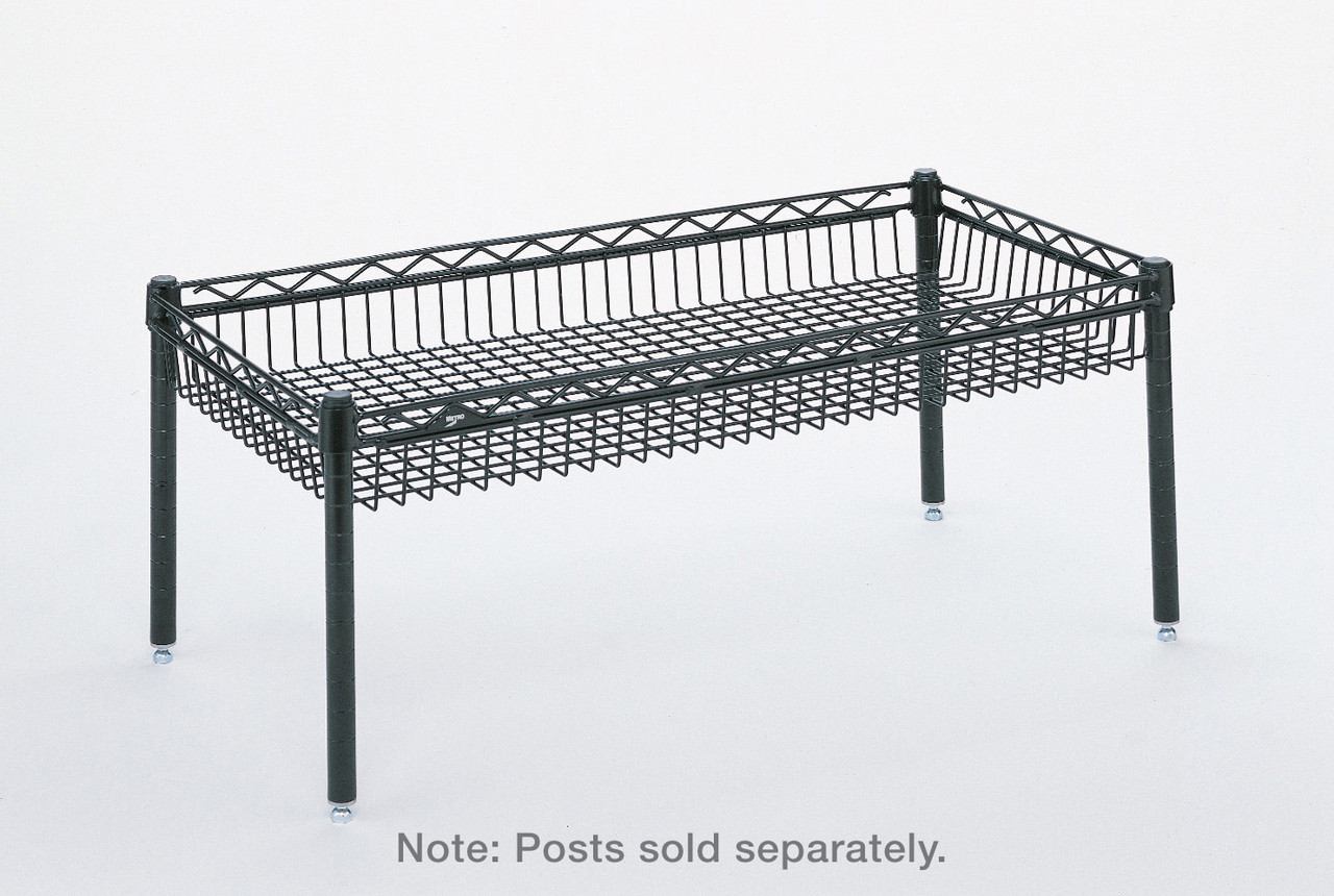 Metro Super Erecta Industrial Wire Basket Shelf - Metro