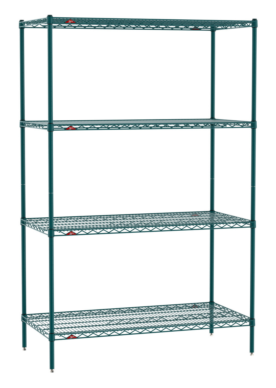セレクト4 Metro Super Erecta 4-Shelf Industrial Wire Shelving