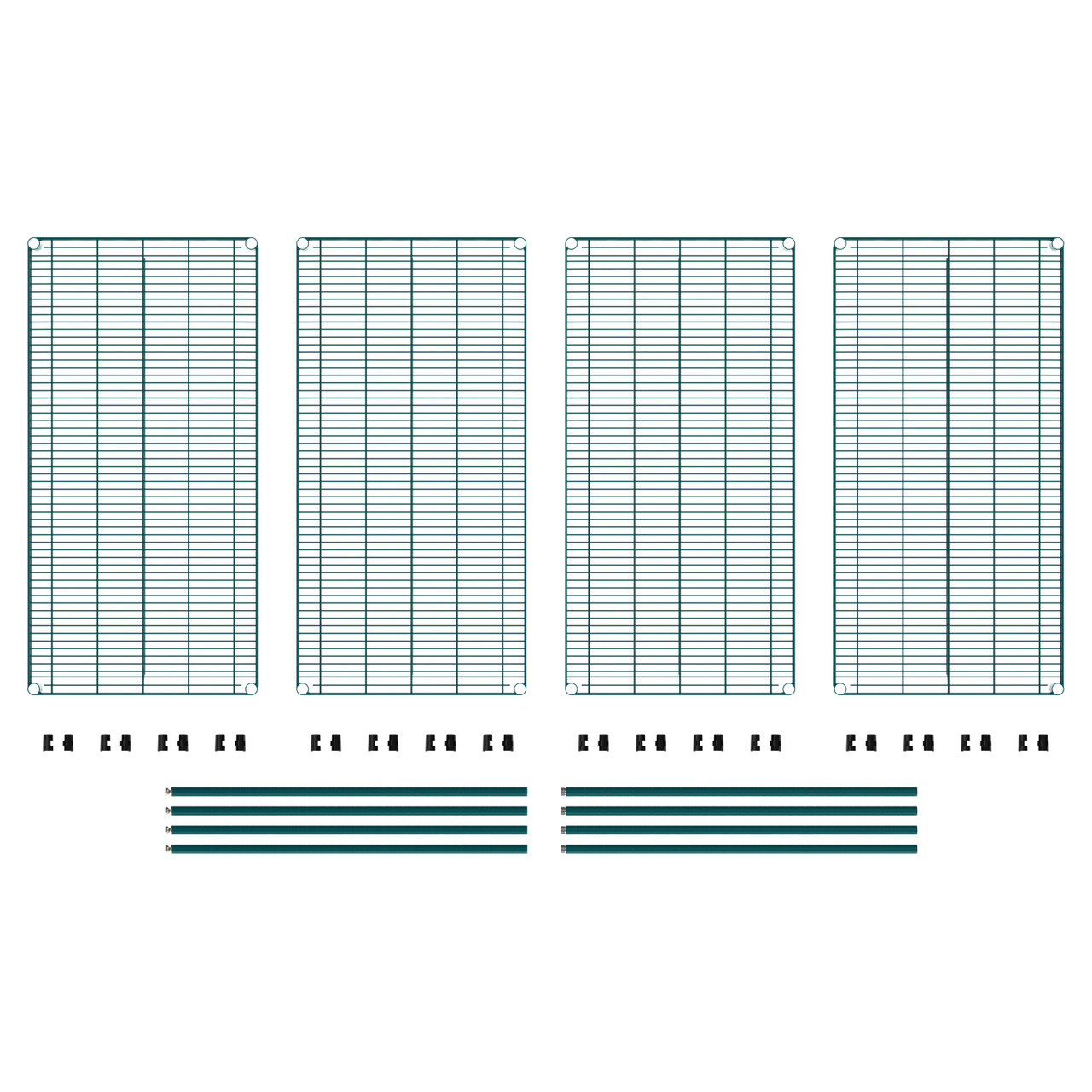 Metro Super Erecta 4-Shelf Industrial Wire Shelving