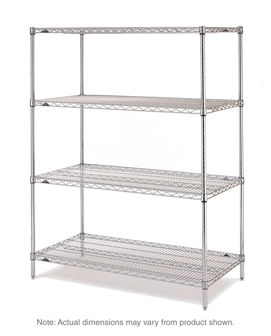 Metro Super Erecta 4-Shelf Industrial Wire Shelving Convenience